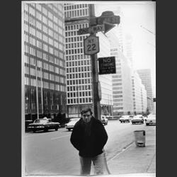 1962. A New York où Corbassière va rencontrer ses homologues de l'Action painting. 