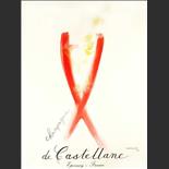1990. Affiche pour le champagne de Castellane. (Ref  127)